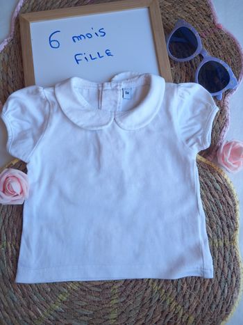 Polo fille 👧 6 mois