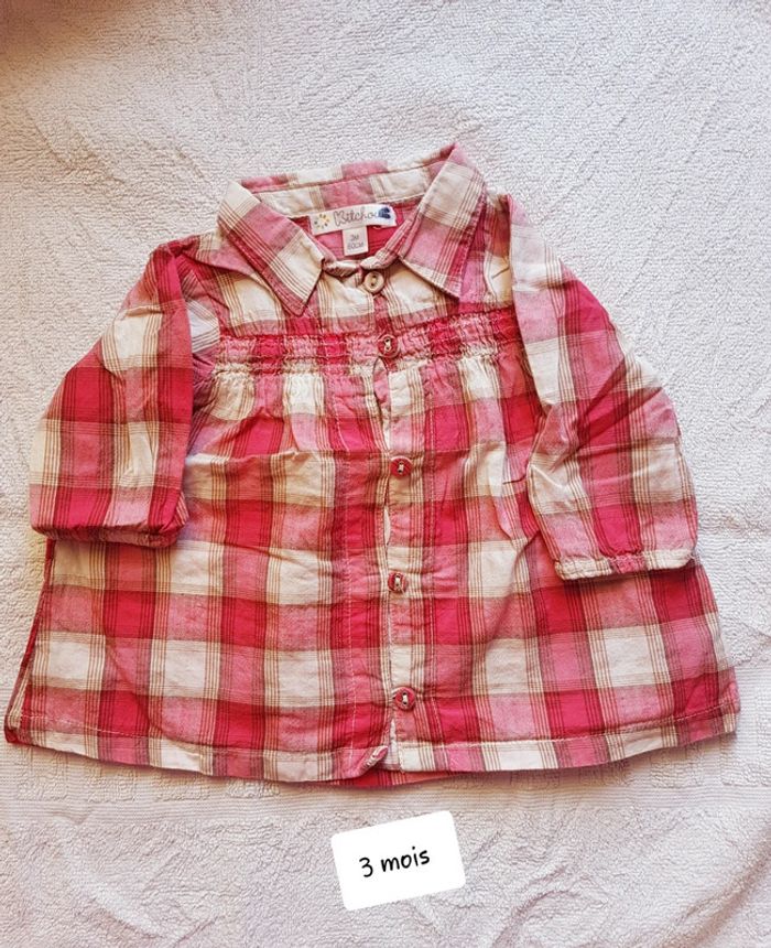 Chemise kitchoun 3 mois