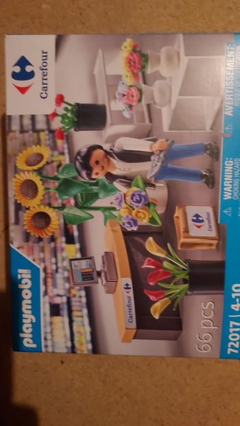 Playmobil fleuriste 