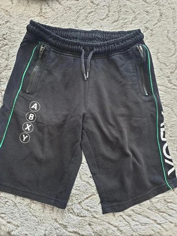 Bermuda Xbox 11 ans noir et vert en molleton