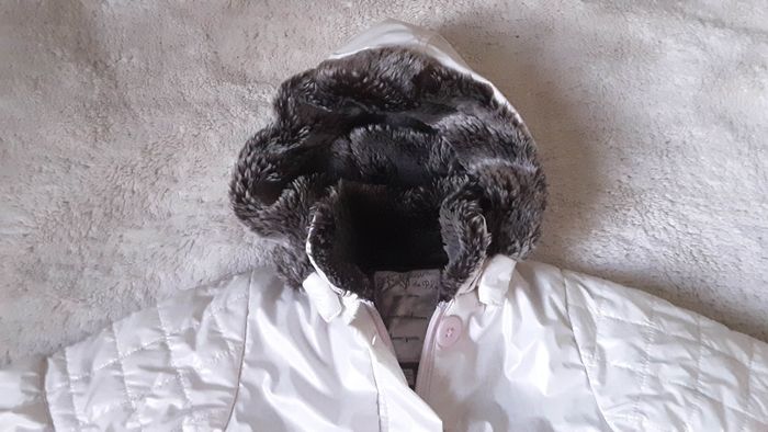 Manteau hiver Grain de Blé 6 mois rose clair Parfait état - photo numéro 3