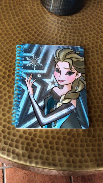 Carnet La reine des neiges