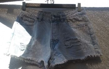 short en jean Stradivarius femme