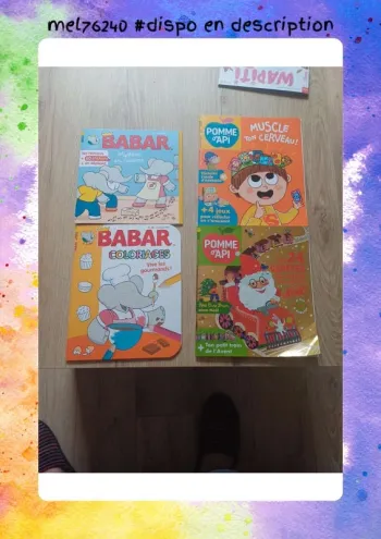 Lot magazines à partir de 2 ans