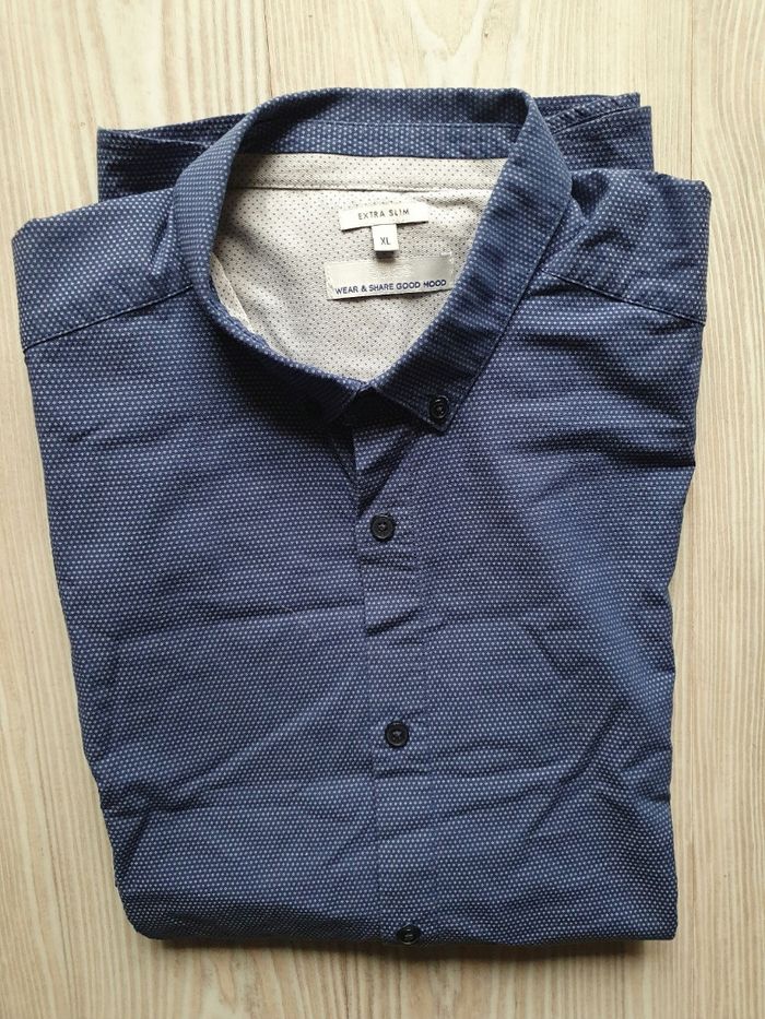 Chemise Jules extra slim taille XL