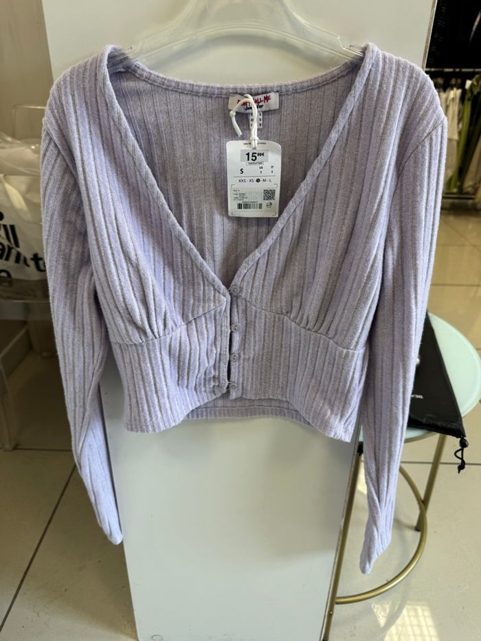 Crop top manche longue