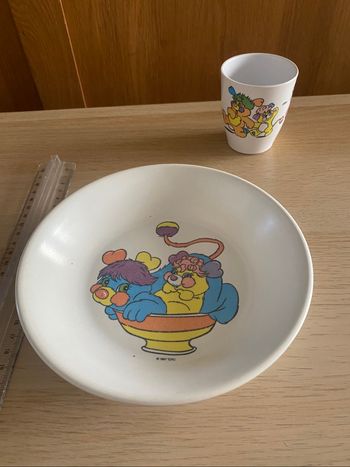 Assiette bol Popples melamine plastorex