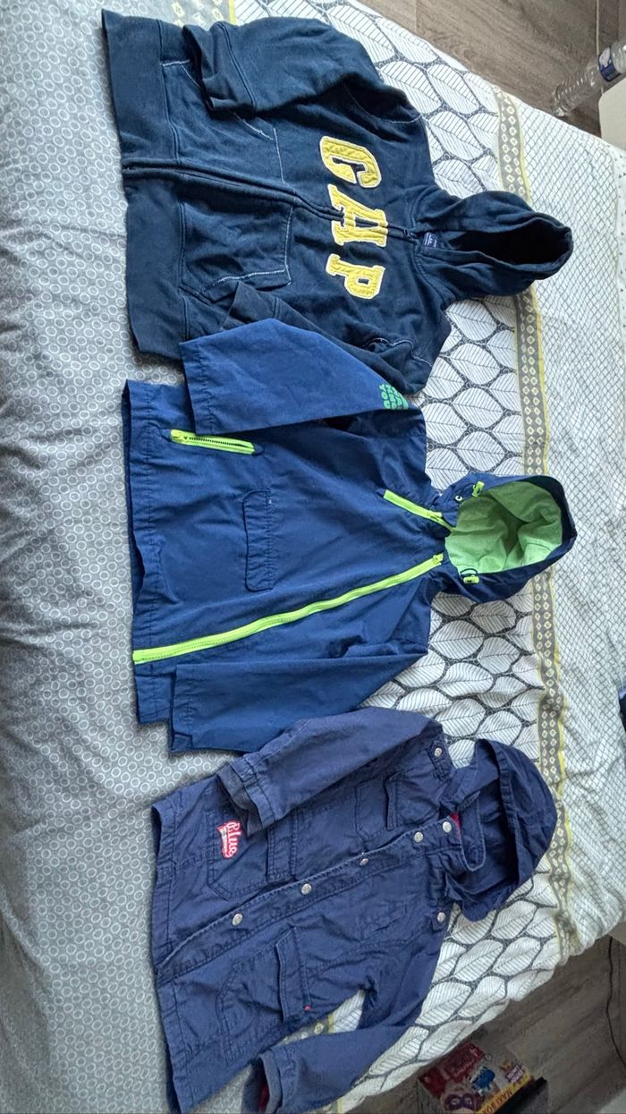 3 vestes mi-saison