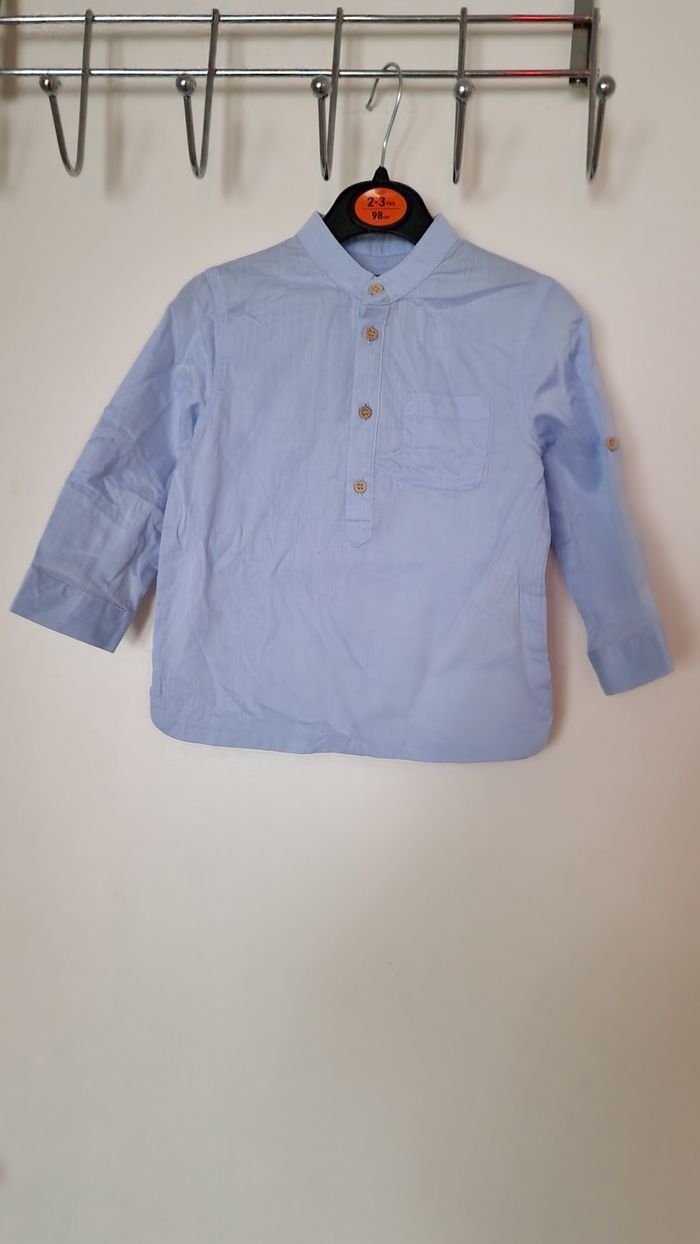 Petite chemise bébé 24 mois