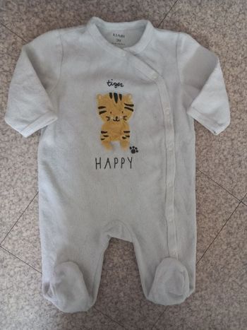 Pyjama Tigre 3 mois