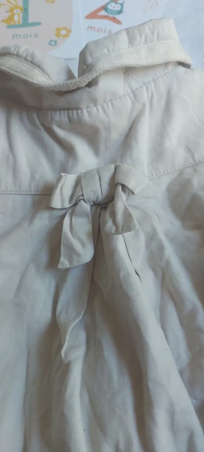 Veste trench jacadi fille 12 mois - photo numéro 5