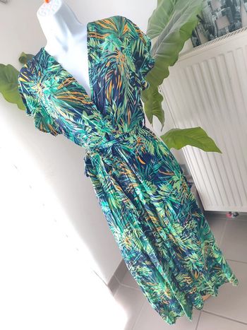 Jolie robe longue fleurie