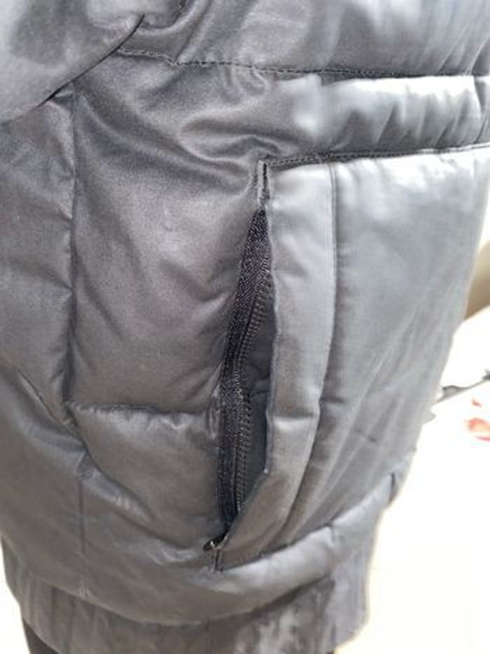 Doudoune courte Zara noire - photo numéro 2