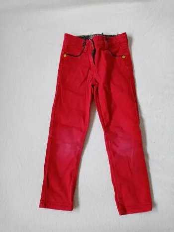 Pantalon rouge Orchestra 3 ans