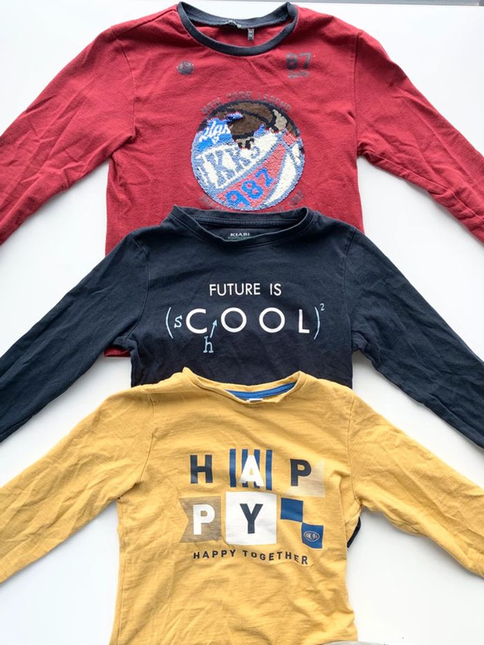 Lot de 3 t-shirt manches longues 6 ans