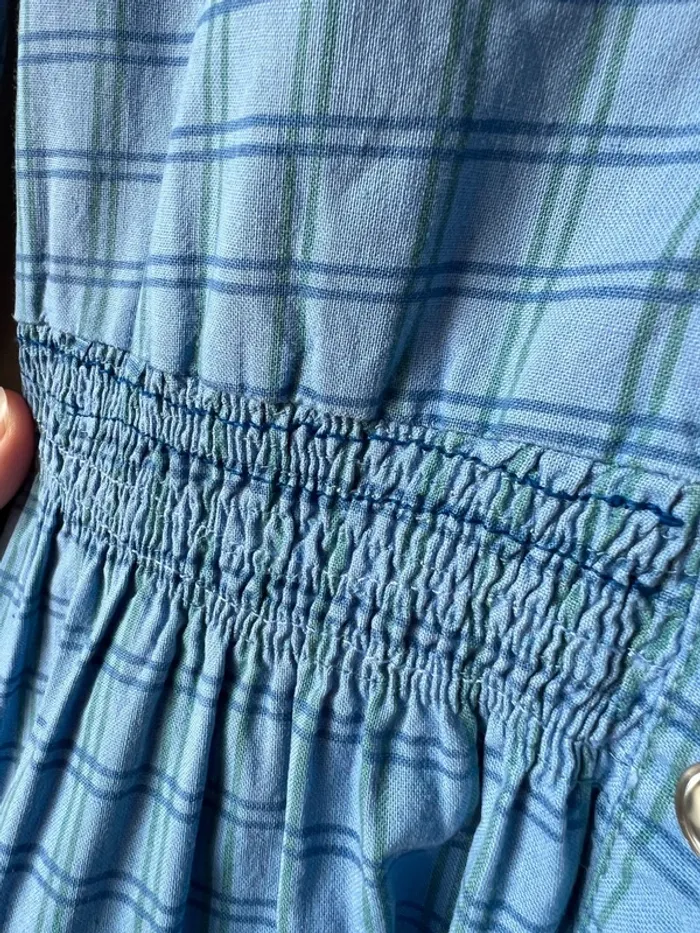 Authentic vintage Laura Ashley Cottagecore dress made in Wales Folk Prairie - Taille S - photo numéro 14