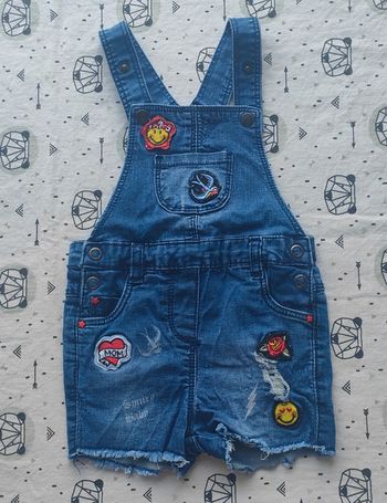 Salopette été fille taille 6 mois