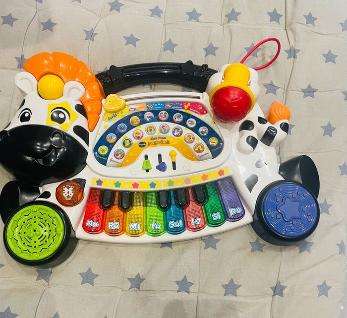 Jungle Rock - Piano Zèbre touches lumineuses Vtech - photo numéro 20