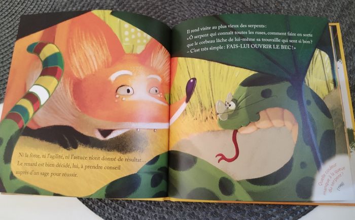 Livre "Le corbeau et le renard" neuf - photo numéro 2