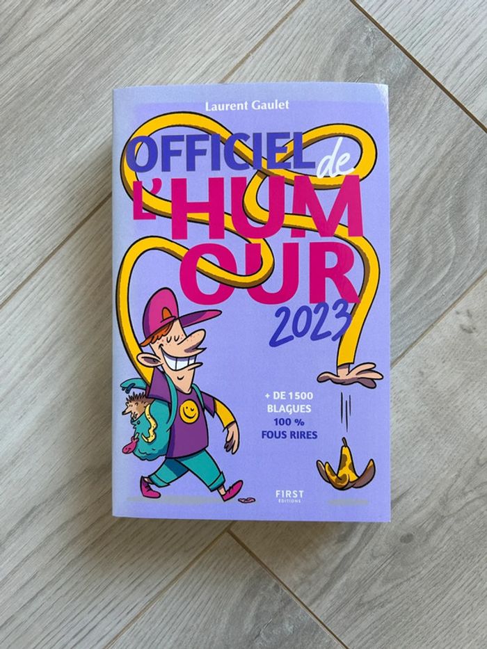 Livre Officiel de l’humour 2023