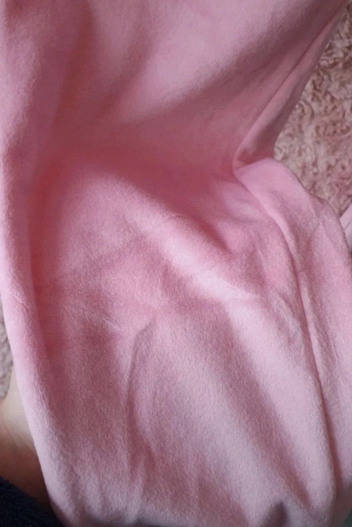 Legging en velour rose - photo numéro 2