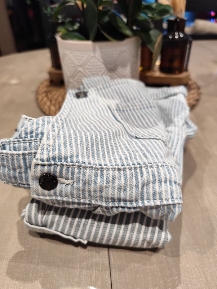 Deux salopette short