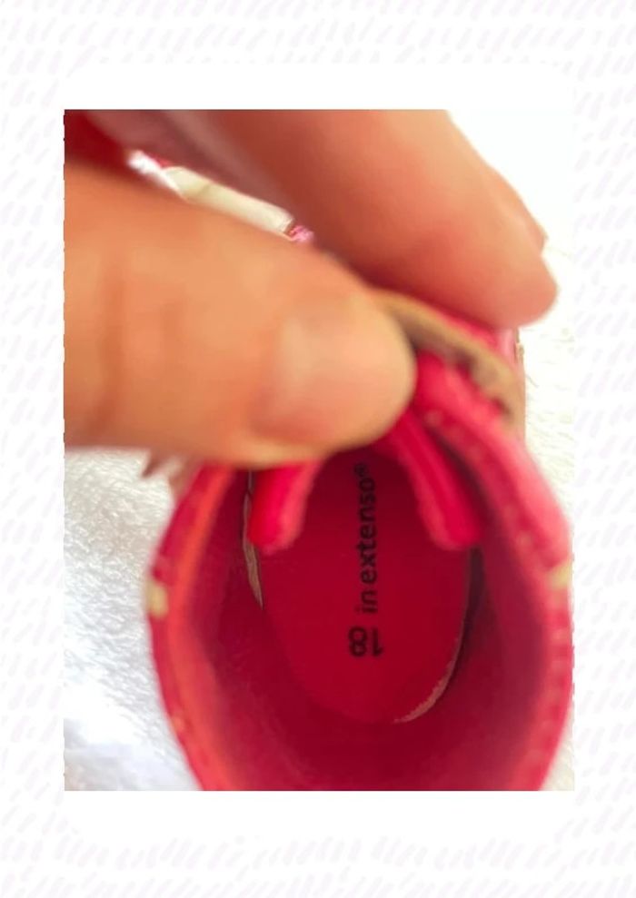 Chaussures souple in extenso pointure 18 rose - photo numéro 5