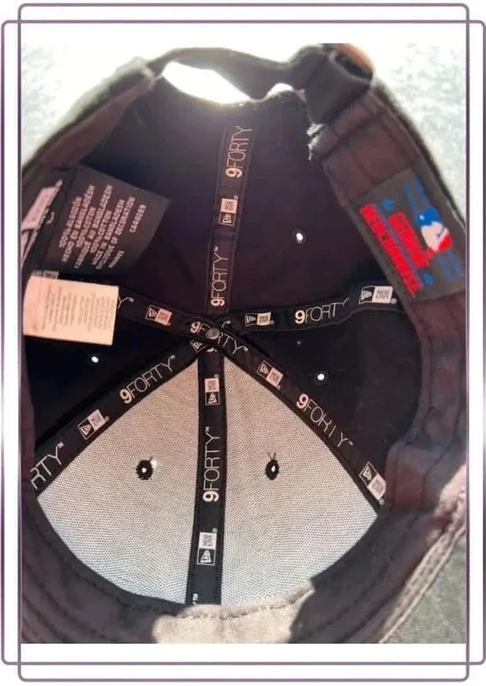 Casquette noire homme/femme New Era Black cap men/women Schwarze Damen/Herren Berretto uomo/donna - photo numéro 5