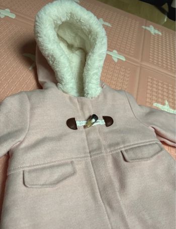 Manteau rose Kiabi fourrure 