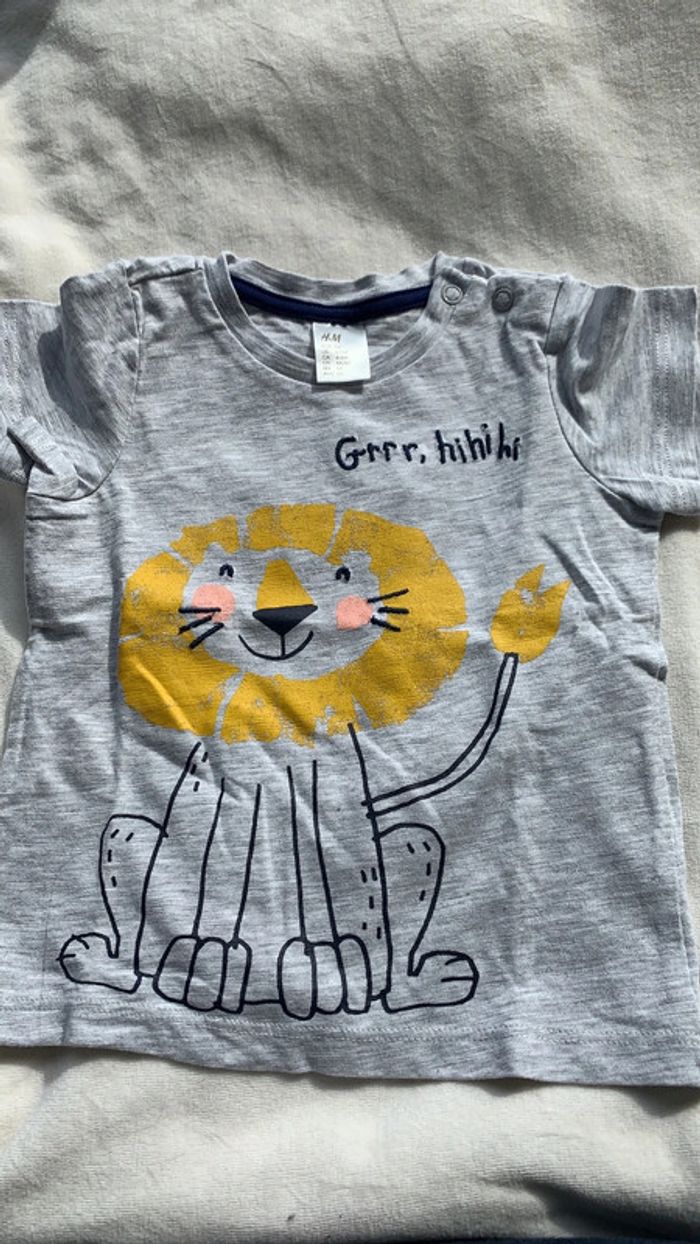 Lot de t-shirts 6 mois - photo numéro 8