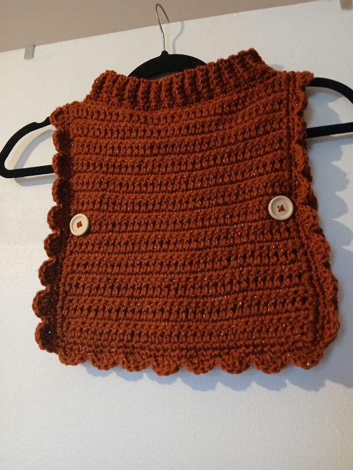 Pull poncho bebe - photo numéro 2