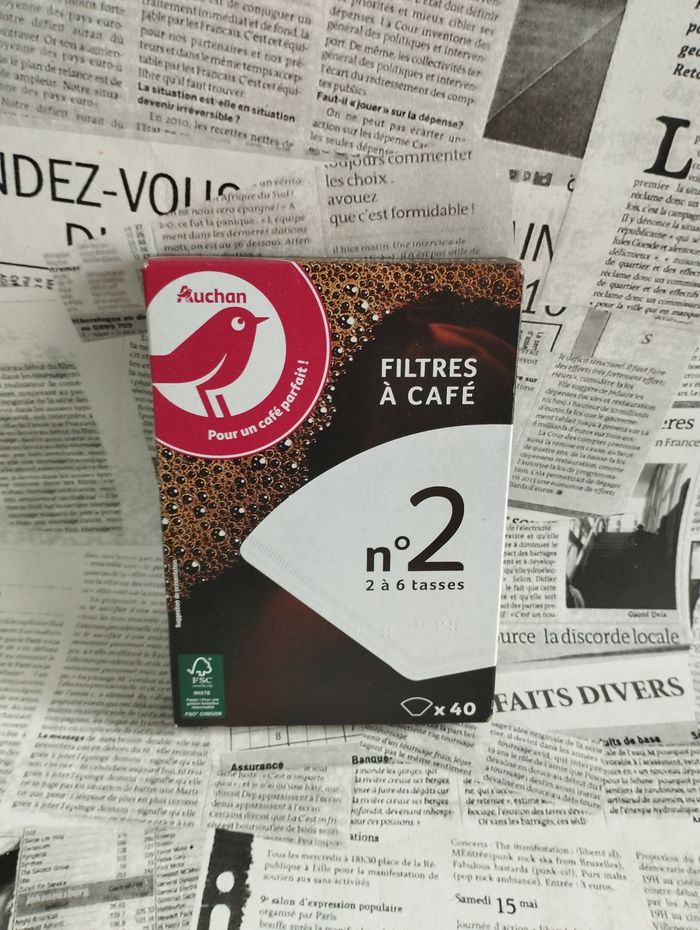 40 filtres à café N°2