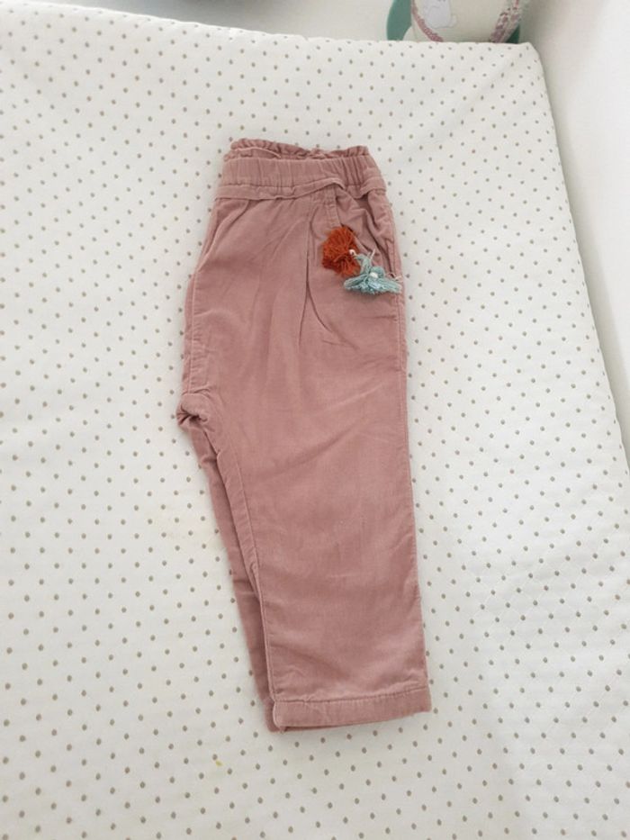 Pantalon zara velours bébé fille - photo numéro 2