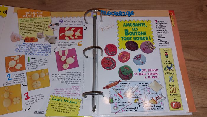 Classeurs de fiches DIY créations manuelles - photo numéro 4