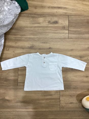 T shirt manche longues 9-12mois Zara