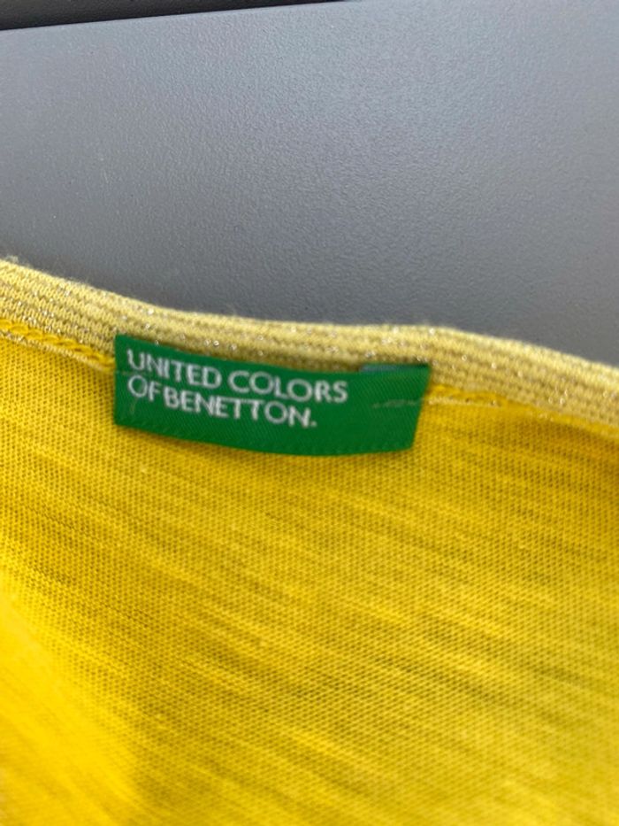 Robe Benetton jaune - photo numéro 4