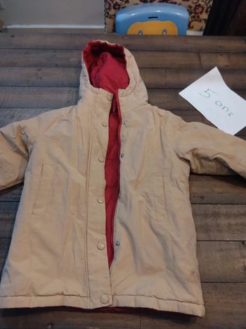 Parka mi saison Okaïdi t 5 ans