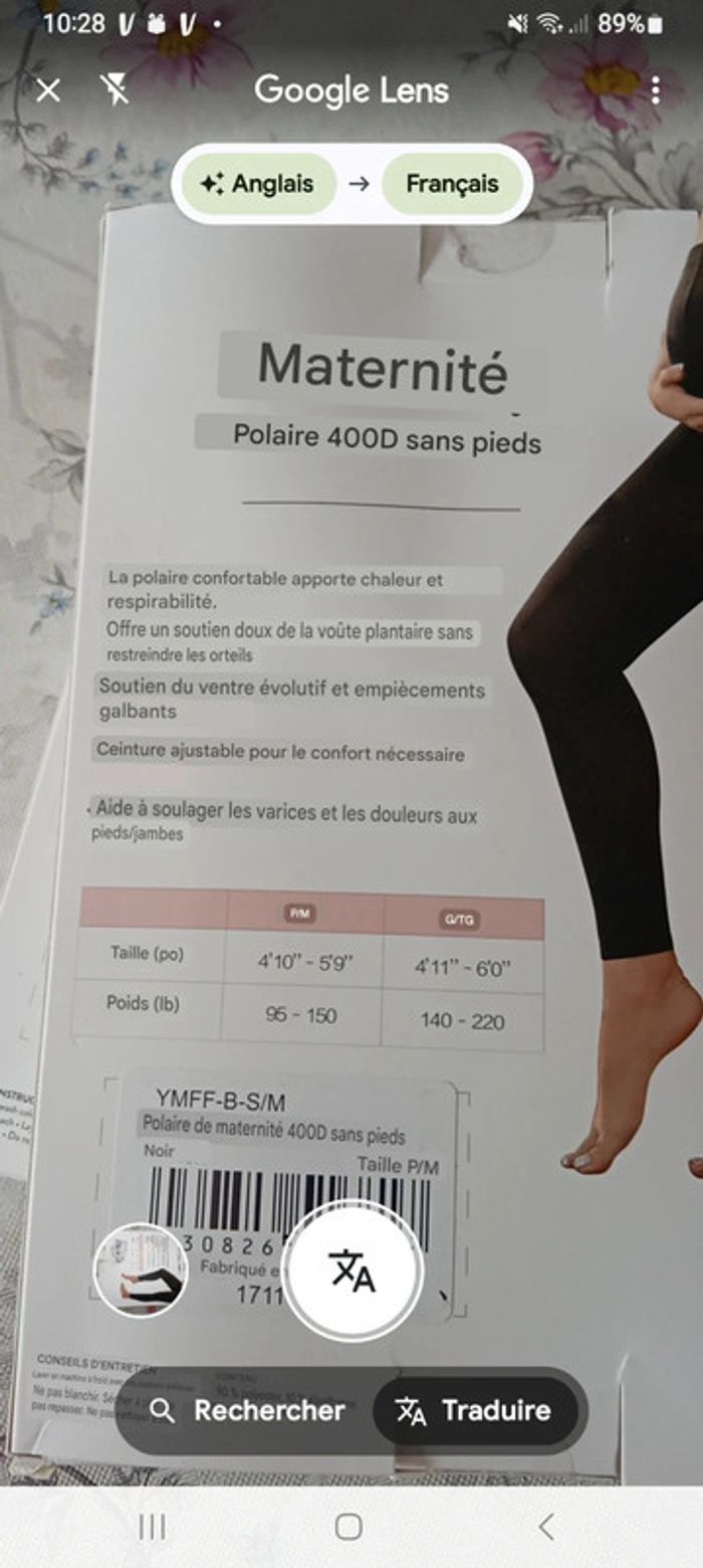 Collant polaire sans pied - photo numéro 3