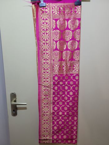 Châle indienne en soie Neuf