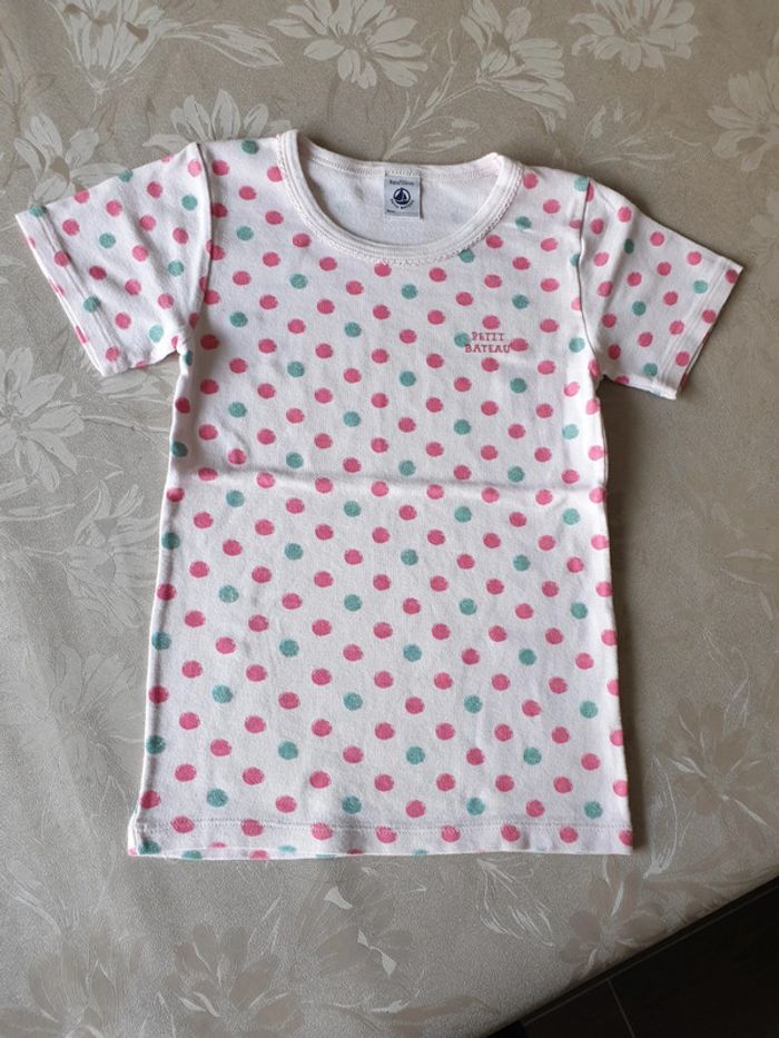 Tee-shirt maillot de corps Petit Bateau 8 ans