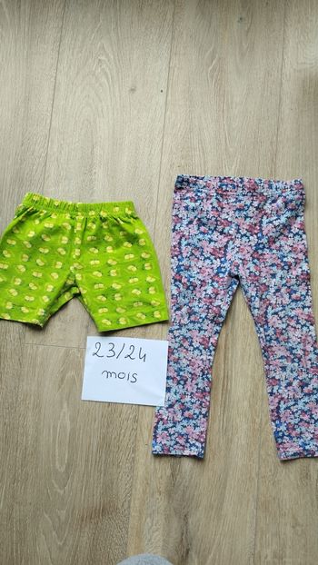 Lot de deux bas 24 mois