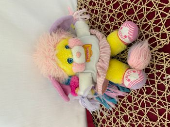 Peluche vintage Popples pompom girl
