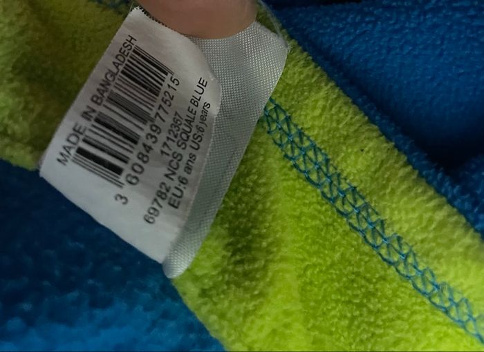 Sweat Oxylane Décathlon Garçon taille 6 ans Bleu Décathlon - photo numéro 8