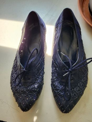 Chaussure tout cuir a lacet t 36