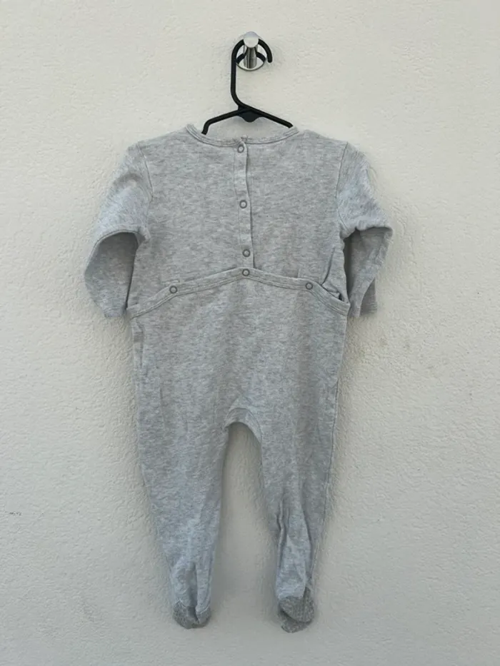 Pyjama éléphant gris - photo numéro 2