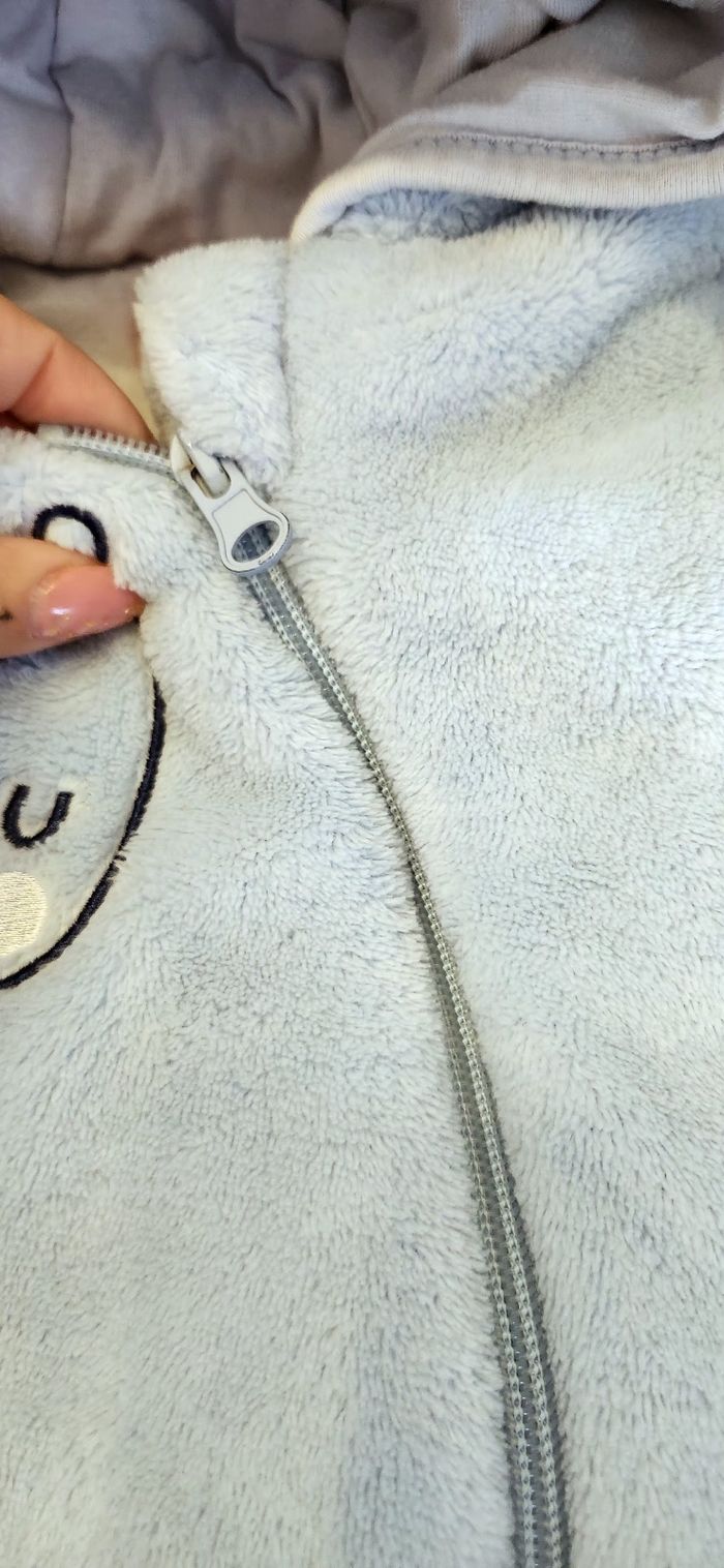 Combinaison Bébé Garçon 3/6mois Tissaia Bleu clair - photo numéro 8