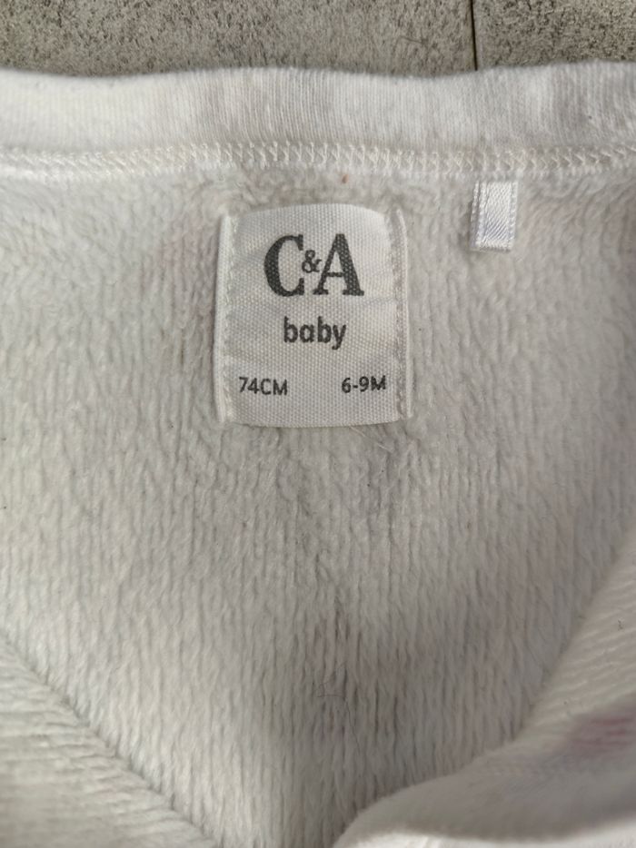 6-9  mois  (74 cm) - pyjama chaud C&A - photo numéro 4