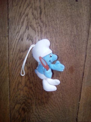 🍄 Porte clef schtroumpf beauté