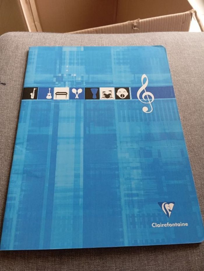 Cahier musique 48 pages grand