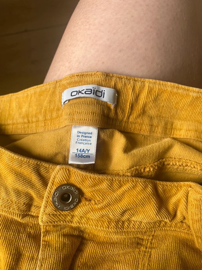 Jupe jaune moutarde - photo numéro 3